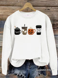 Women's Halloween Hoodie | Premium Round Neck Sweatshirt